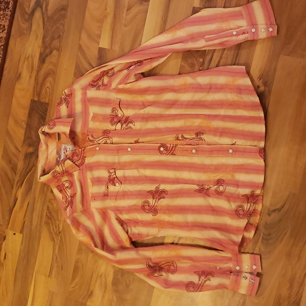 Roper pearl snap western shirt